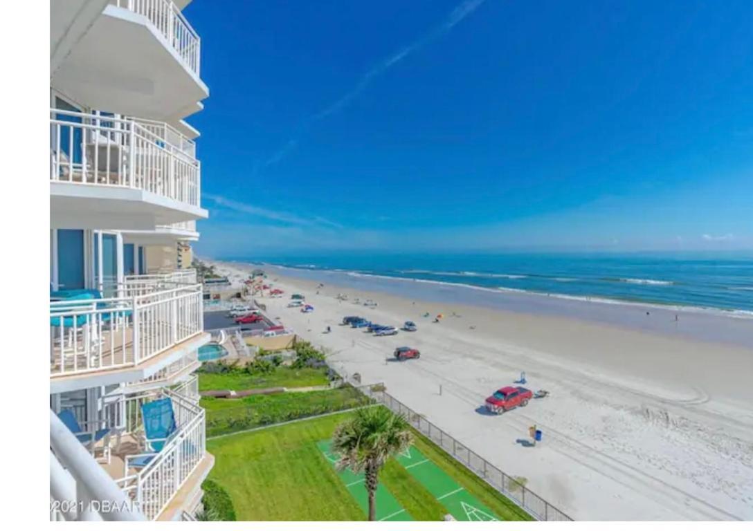 Beach Oasis 704 Lovely Daytona Ocean Front For 5 Sleeps Up To 12 Daytona Beach Bagian luar foto