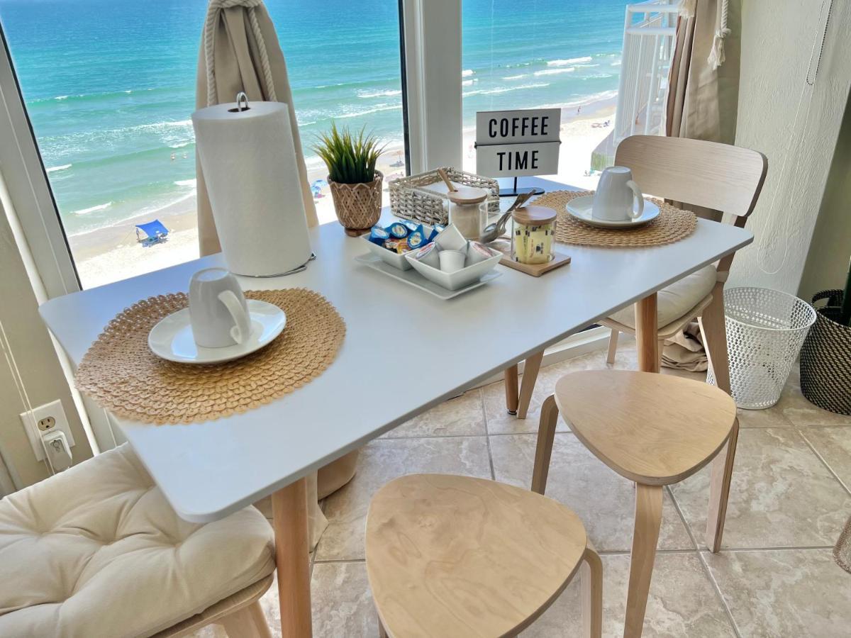 Beach Oasis 704 Lovely Daytona Ocean Front For 5 Sleeps Up To 12 Daytona Beach Bagian luar foto